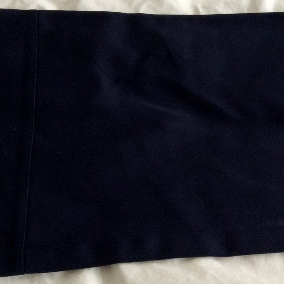 COS wide leg cropped navy blue pants Size 10 - Picture 8 of 9